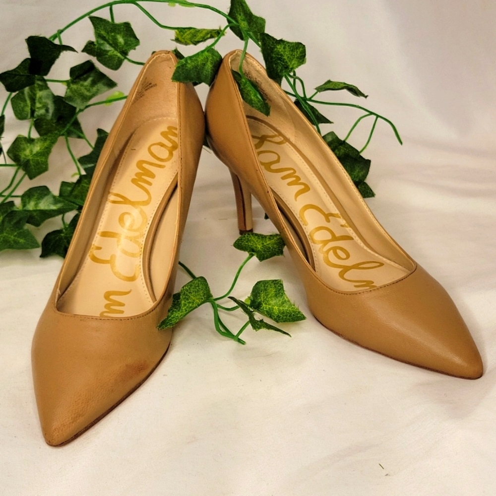 Sam Edelman. Leather Tristan Pumps. Size 6.5
